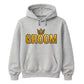 Gold Crown Groom Wedding Unisex Hoodie
