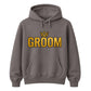 Gold Crown Groom Wedding Unisex Hoodie