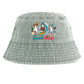 Good Vibes Ducks Bucket Beach Summer Kids Hat