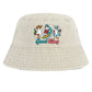 Good Vibes Ducks Bucket Beach Summer Kids Hat