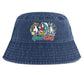 Good Vibes Ducks Bucket Beach Summer Kids Hat