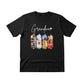 Grandma Personalised Snaps Mothers day Printed Unisex T-shirt