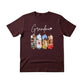 Grandma Personalised Snaps Mothers day Printed Unisex T-shirt