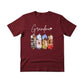 Grandma Personalised Snaps Mothers day Printed Unisex T-shirt
