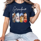 Grandma Personalised Snaps Mothers day Printed Unisex T-shirt