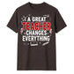 Great Changes Everything Thank You Teacher Unisex T-Shirt