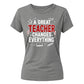 Great Changes Everything Thank You Teacher Ladies Fit T-Shirt