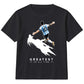 Greatest Of All Time Argentina Football Kids T-Shirt