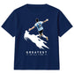 Greatest Of All Time Argentina Football Kids T-Shirt