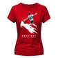 Greatest Of All Time Argentina Football Ladies T-Shirt