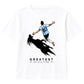 Greatest Of All Time Argentina Football Kids T-Shirt