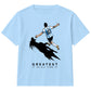 Greatest Of All Time Argentina Football Kids T-Shirt