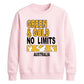 Green and Gold No Limits Women Cricket Sweatshirt - T20 Womens World Cup Sweatshirt Australia