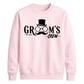 Groom's Crew Moustache Unisex Sweatshirt