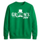 Groom's Crew Moustache Unisex Sweatshirt