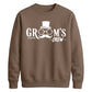 Groom's Crew Moustache Unisex Sweatshirt