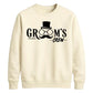 Groom's Crew Moustache Unisex Sweatshirt