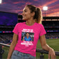 India T20 Women's World Cup Harmanpreet Kaur Printed Ladies Fit T-Shirt