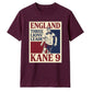 Harry Kane England Leader Football Printed Unisex T-Shirt
