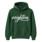 18th Birthday Unisex Hoodie #Eighteen
