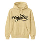 18th Birthday Unisex Hoodie #Eighteen