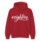 18th Birthday Unisex Hoodie #Eighteen