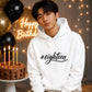18th Birthday Unisex Hoodie #Eighteen