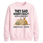 Healy Missing The GOAT Women Cricket Sweatshirt - T20 Womens World Cup Sweatshirt Australia