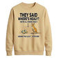 Healy Missing The GOAT Women Cricket Sweatshirt - T20 Womens World Cup Sweatshirt Australia
