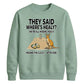 Healy Missing The GOAT Women Cricket Sweatshirt - T20 Womens World Cup Sweatshirt Australia