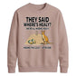 Healy Missing The GOAT Women Cricket Sweatshirt - T20 Womens World Cup Sweatshirt Australia