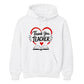 Heart Book Thank You Teacher Unisex Hoodie