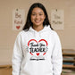 Heart Book Thank You Teacher Unisex Hoodie