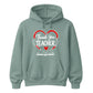 Heart Book Thank You Teacher Unisex Hoodie
