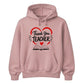 Heart Book Thank You Teacher Unisex Hoodie