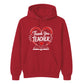 Heart Book Thank You Teacher Unisex Hoodie
