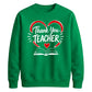 Heart Book Thank You Teacher Unisex Sweatshirt