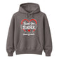 Heart Book Thank You Teacher Unisex Hoodie