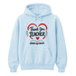 Heart Book Thank You Teacher Unisex Hoodie