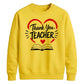 Heart Book Thank You Teacher Unisex Sweatshirt