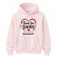 Heart Book Thank You Teacher Unisex Hoodie