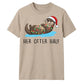 Her Otter Half Christmas Lights Graphic Unisex T-Shirt