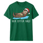 Her Otter Half Christmas Lights Graphic Unisex T-Shirt