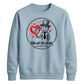 Him and His Heart Love Groom Unisex Sweatshirt