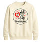 Him and His Heart Love Groom Unisex Sweatshirt