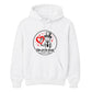 Him and His Heart Wedding Groom Unisex Hoodie