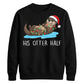 His Otter Half Graphic Christmas Unisex Sweatshirt