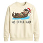 His Otter Half Graphic Christmas Unisex Sweatshirt