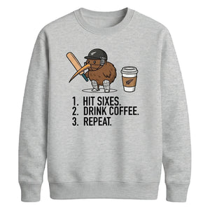 NewZealand Cricket T20 World Cup 2026 Hit Sixes NewZealand Women Cricket Printed Unisex Sweatshirt