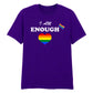 I Am Enough Bold Pride Heart Statement Unisex T-Shirt Pride Day LGBTQ